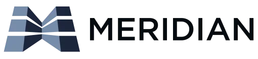 Meridian logo one